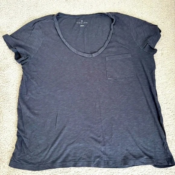 Caslon Women’s Cotton/Modal T-Shirt - Size L - Picture 1 of 5